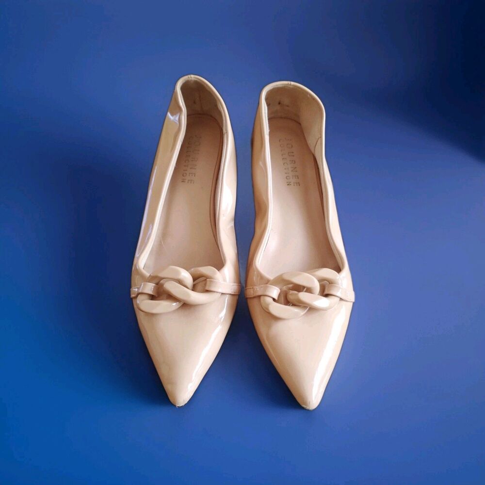 Journee Collection Chain Link Flats